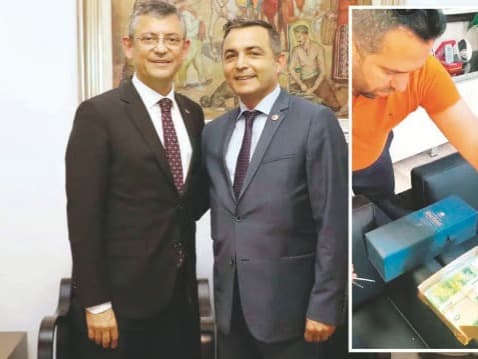 Baklava kutusundaki rüşvet istifa getirdi