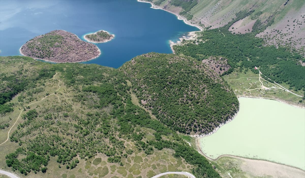 Muhteşem manzaralı Nemrut Kalderası