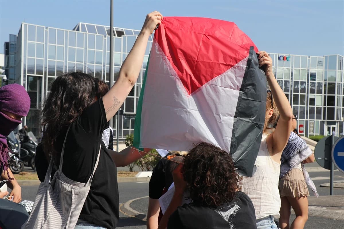 Eurosatory fuarına İsrail protestosu damgavurdu