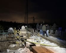 Erzurum’da mezarlıkta poşete sarılı cenin bulundu