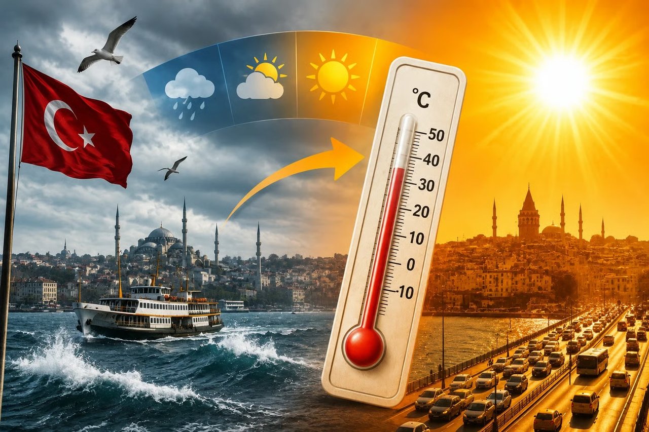 AKOM uyardı! İstanbul'da sıcaklık 32 dereceye çıkacak