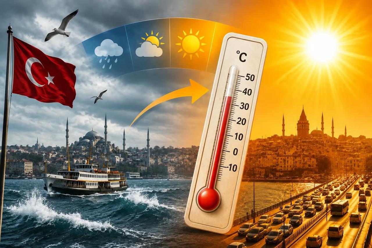 AKOM uyardı! İstanbul'da sıcaklık 32 dereceye çıkacak