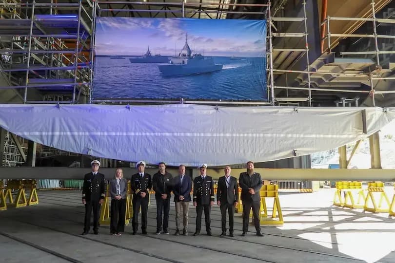 Finlandiya son Pohjanmaa korvetini kızağa koydu