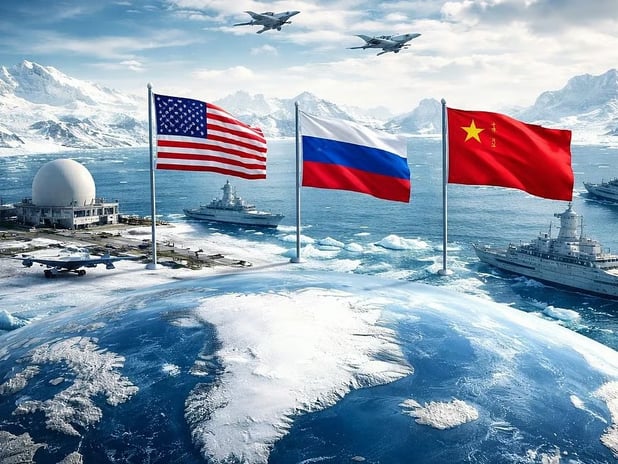 ABD Rusya ve Çin Arktik'te hakimiyet için karşı karşıya geldi