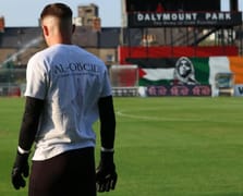 'Kırmızı kart'ın ardından yeni eylem: Bohemian FC, Filistin davasına olan desteğini bir kez daha ilan etti