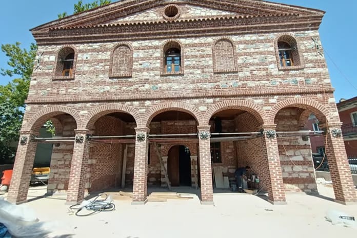 Tarihi Özlüce Camisi restorasyonun ardından yeniden ibadete açılıyor