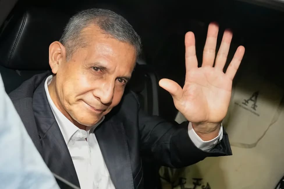 Eski Peru lideri tahliye edildi