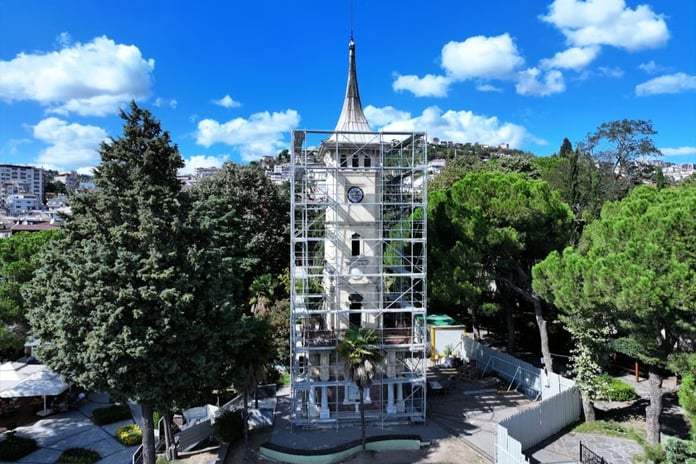 Kocaeli'nin tarihi simgesi saat kulesi restore ediliyor