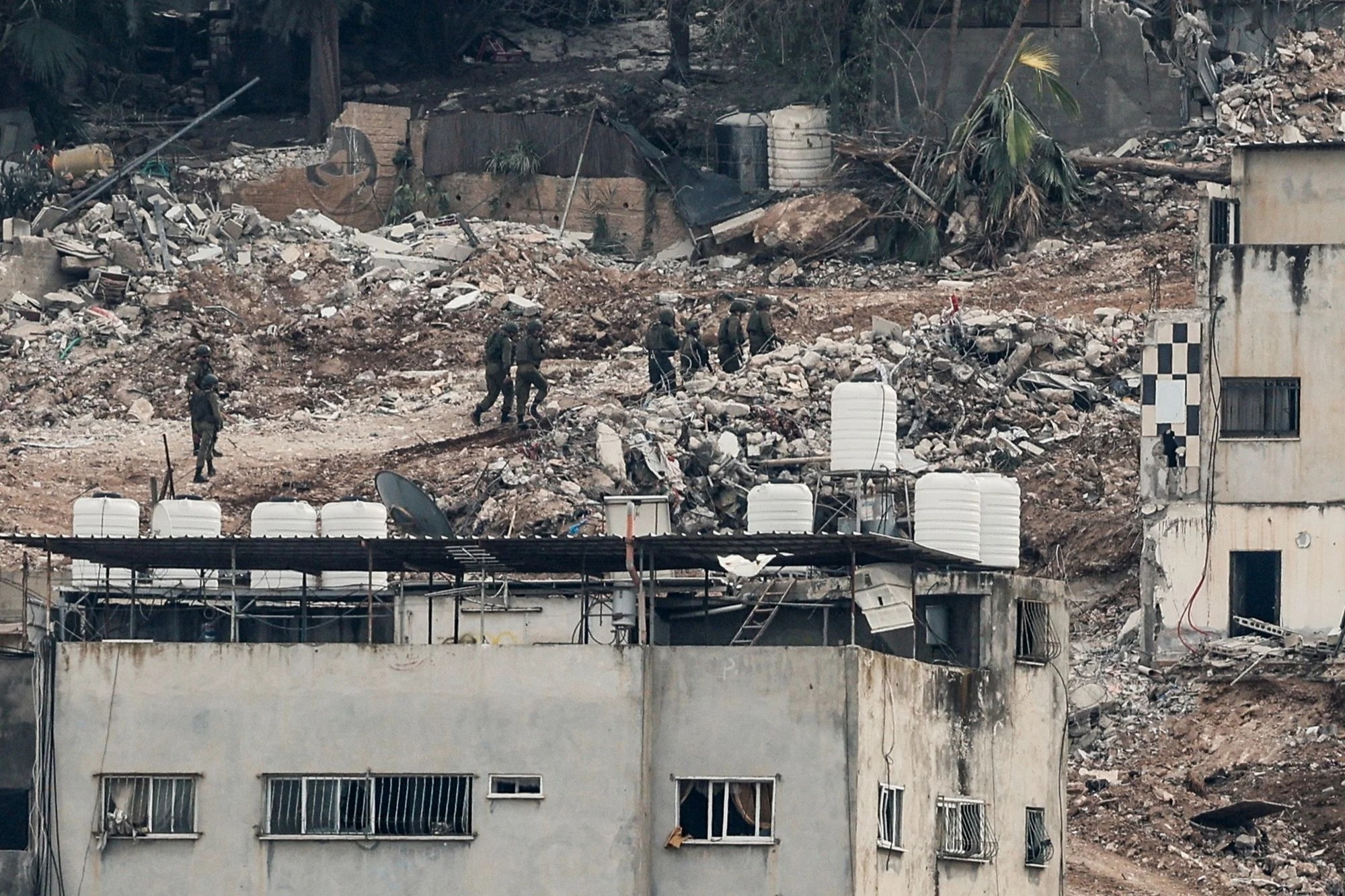 Israel Demolishes Dozens of Buildings in Jenin Refugee Camp