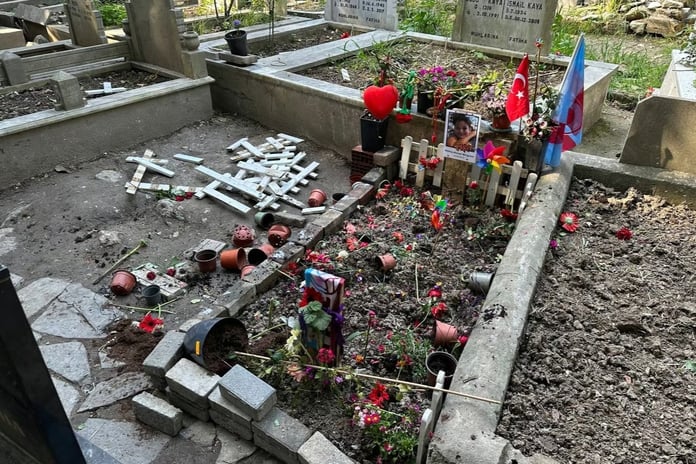 Kadıköy'de bıçaklı saldırıda ölen Minguzzi'nin mezarını tahrip eden sanık hakkında iddianame