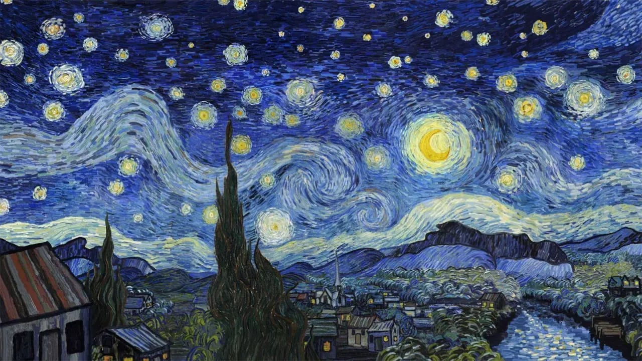 Van Gogh'un Yıldızlı Gece tablosu - Vikipedi