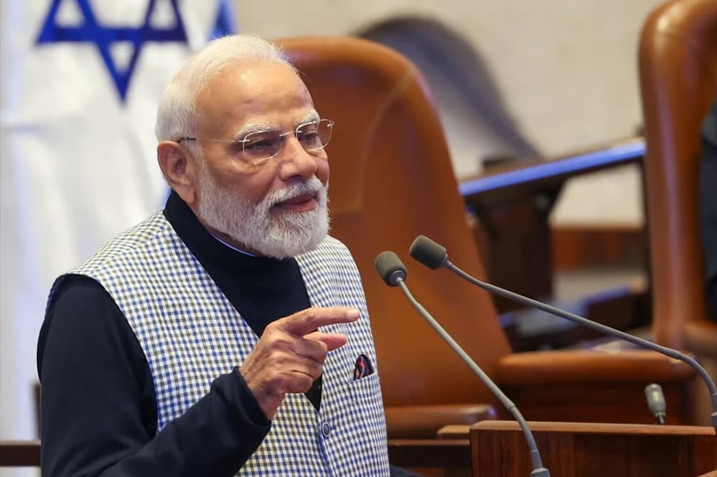 Modi'den Knesset'te sarsılmaz ortaklık mesajı