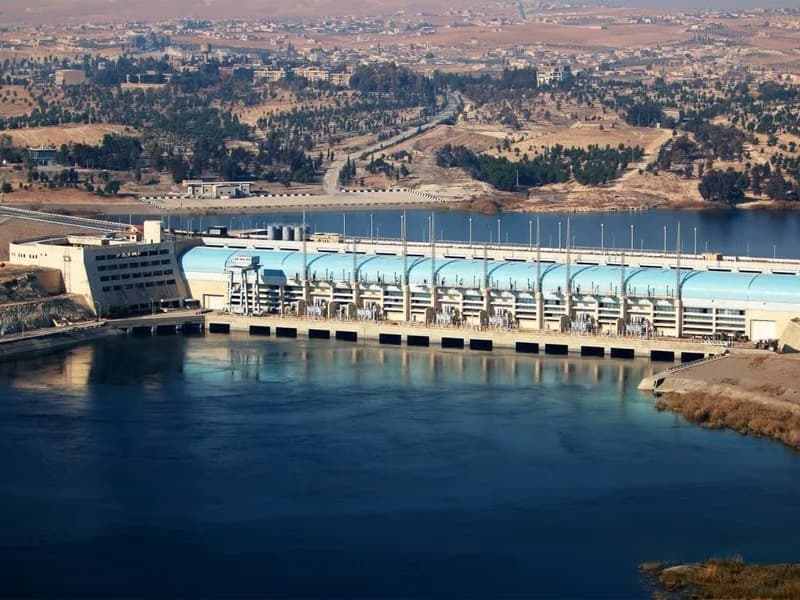 Suriye ordusu Tişrin Barajı'nı kurtardı