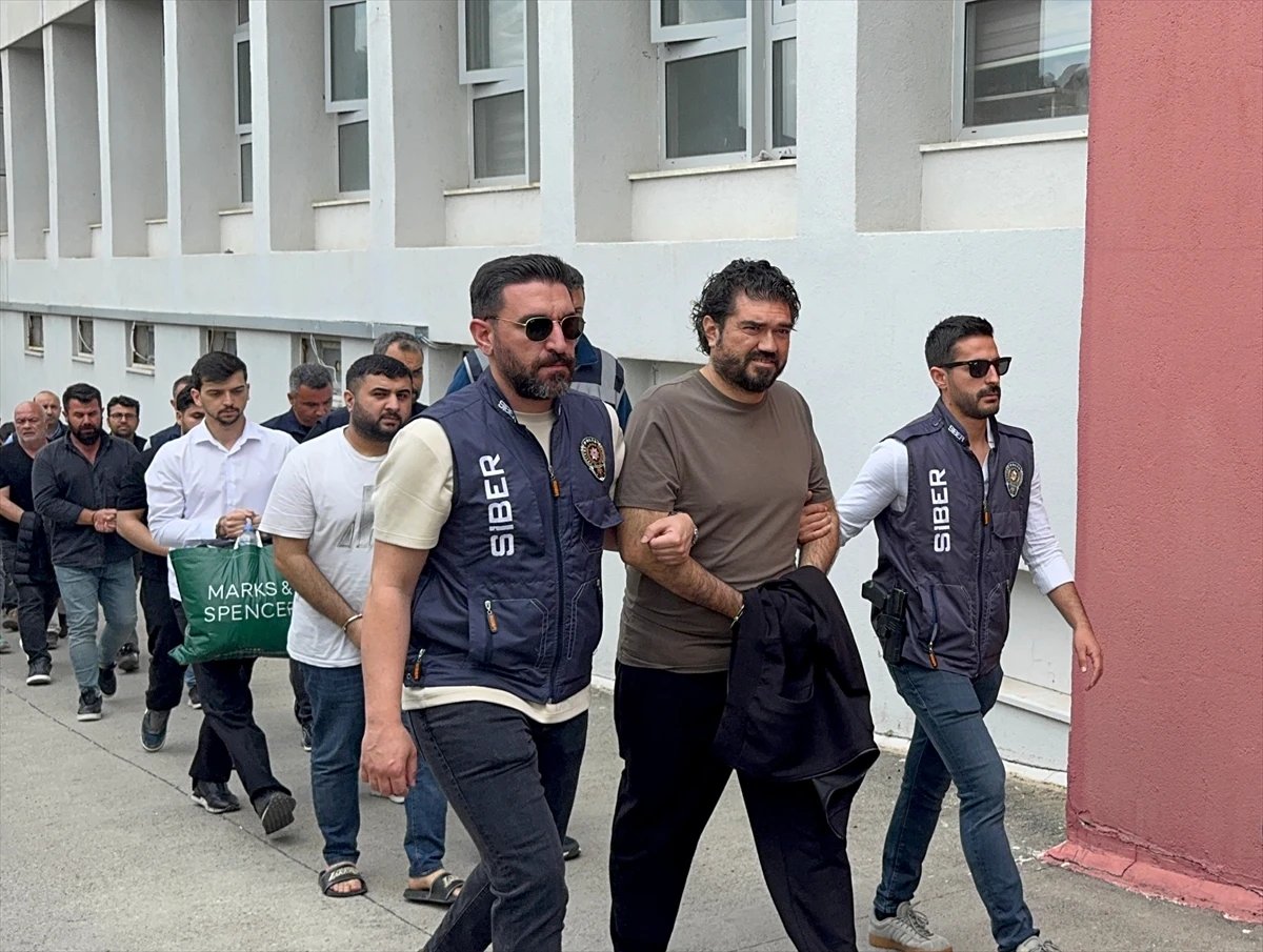 Yasa dışı bahis ve dolandırıcılık operasyonunda 154 şüpheli adliyeye sevk edildi