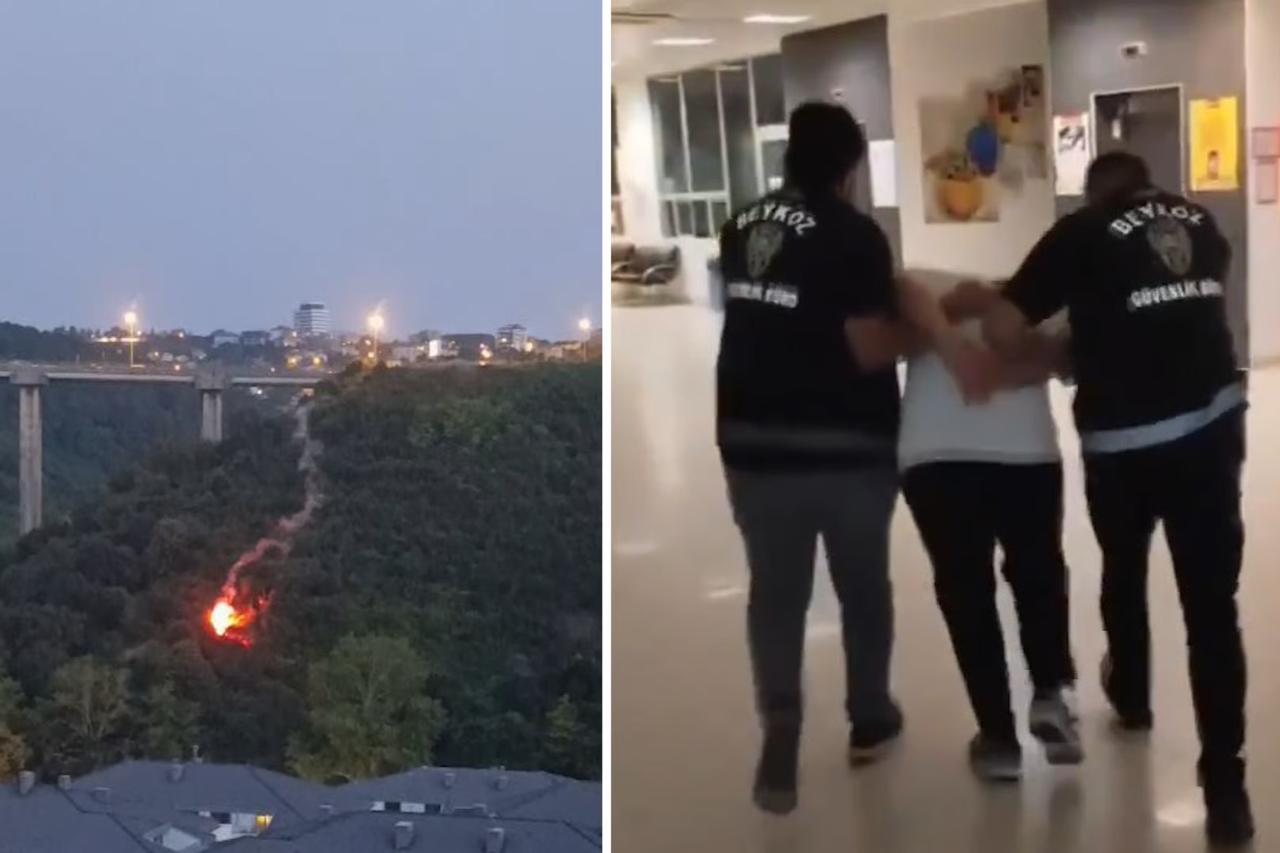 Beykoz'daki orman yangınına ilişkin 1 şüpheli gözaltına alındı