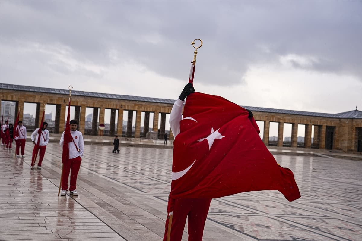 Atatürk’ün Ankara’ya gelişinin 106. yılı Anıtkabir’de anıldı