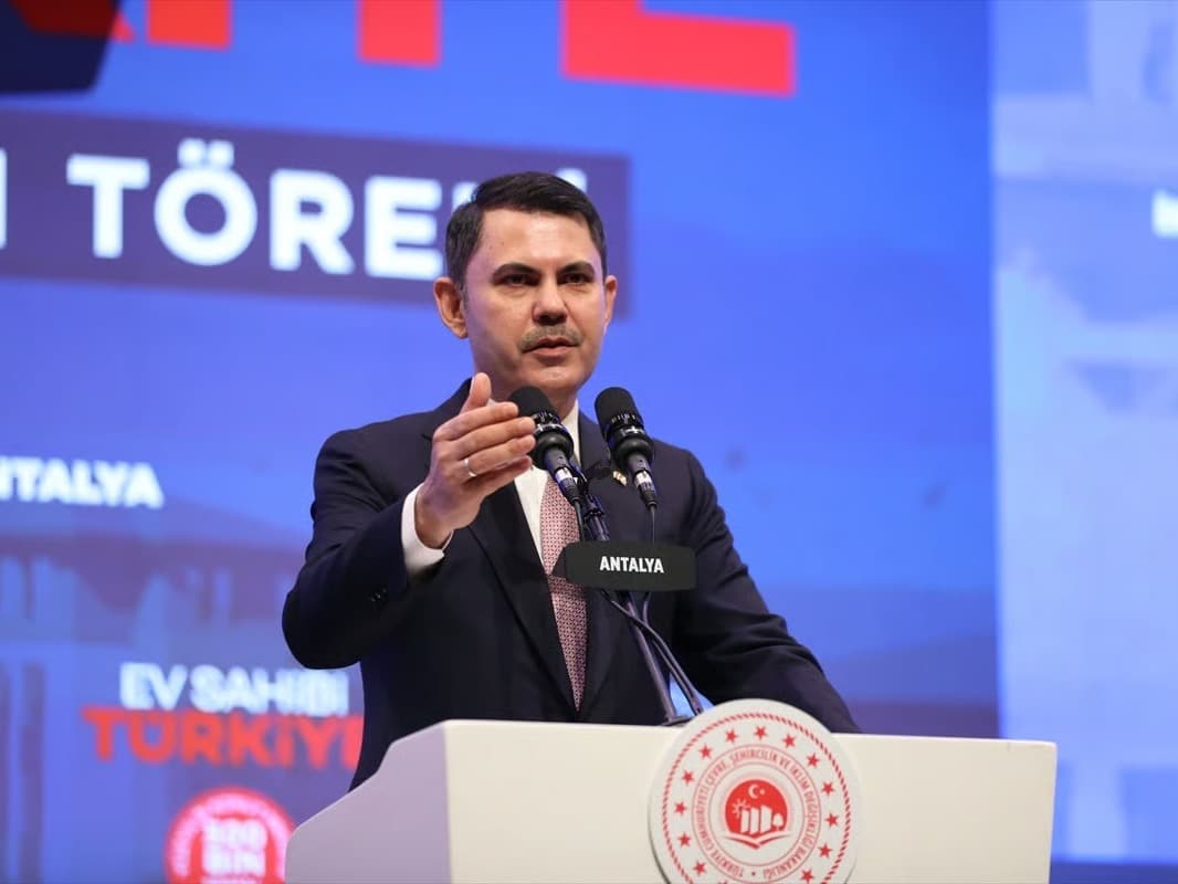 Bakan Kurum Antalya'da duyurdu