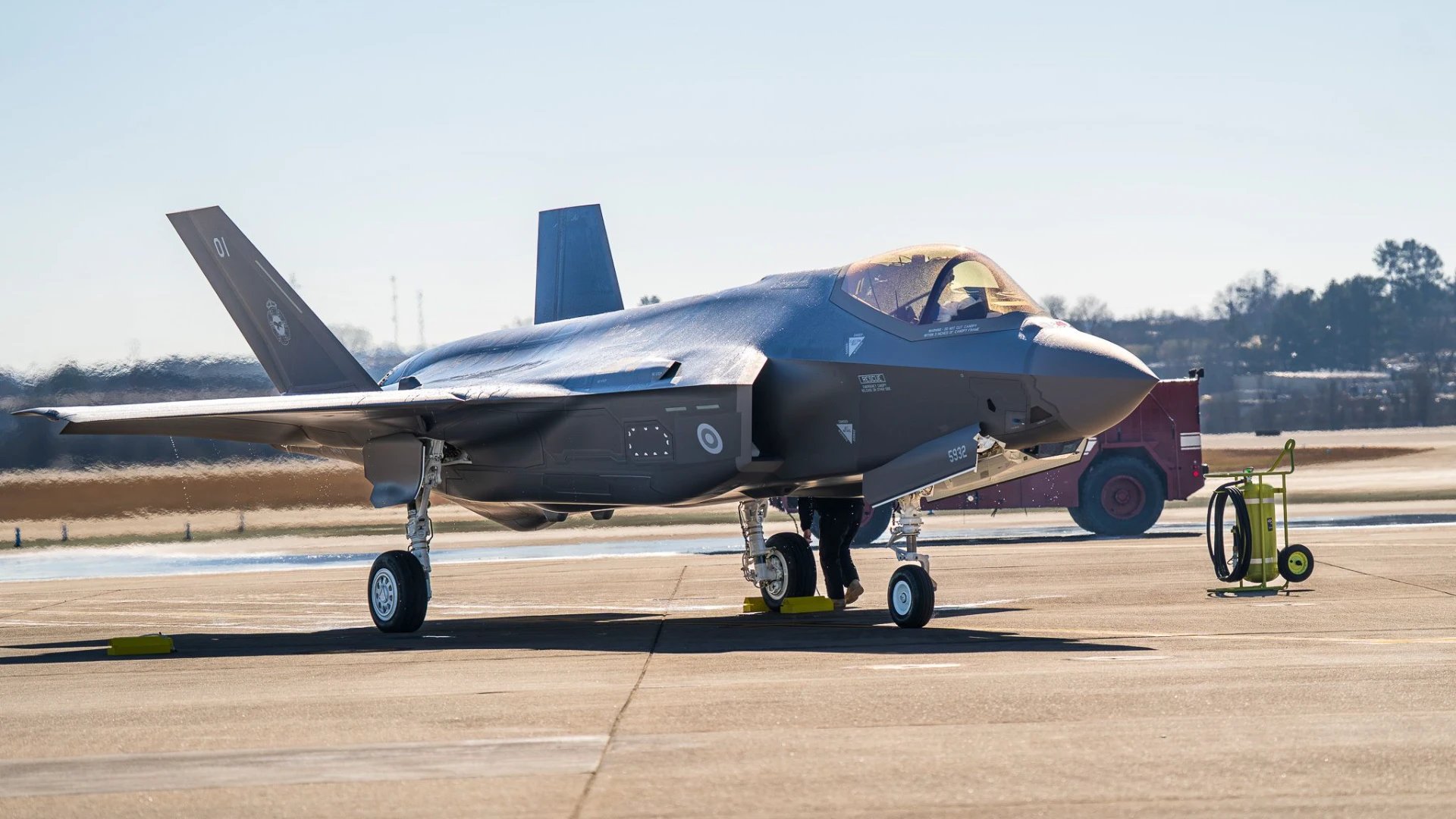 Finlandiya'ya ait F-35 savaş uçağı