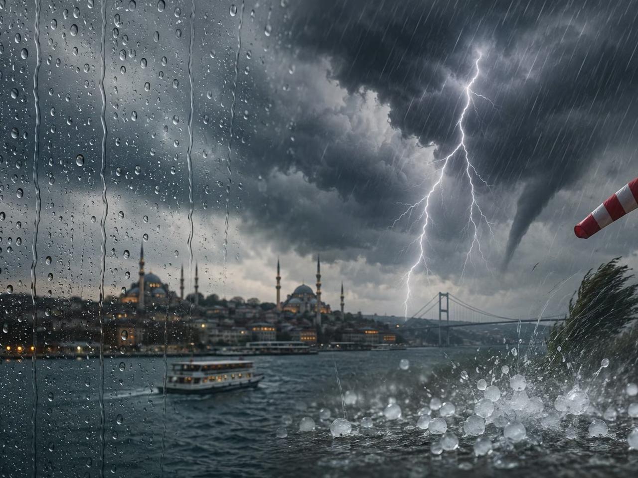 Meteoroloji sıraladı! Sağanakla birlikte 6 risk kapıda