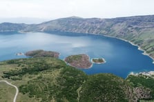 Muhteşem manzaralı Nemrut Kalderası