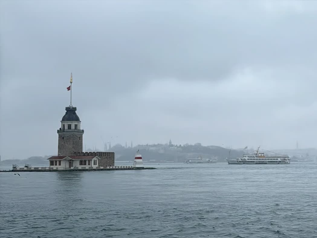İstanbul'da sis etkili oluyor