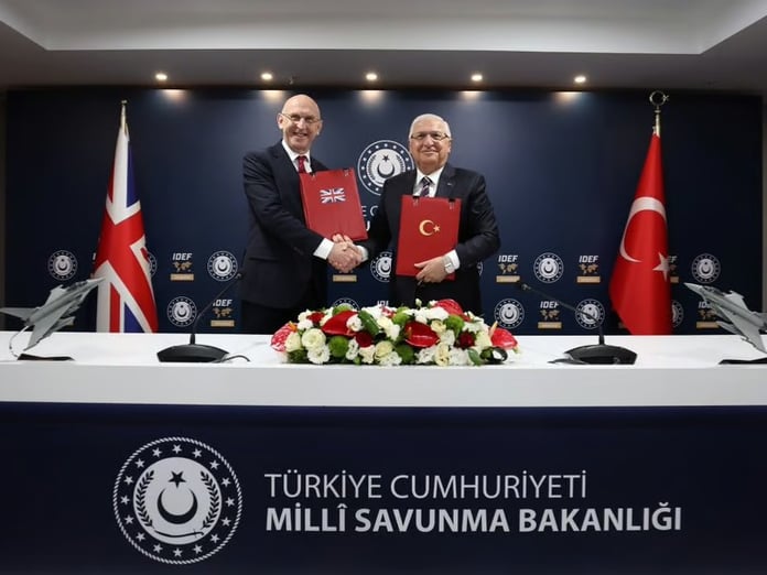 Türkiye ve Birleşik Krallık, Typhoon anlaşması için mutabakat zaptı imzaladı