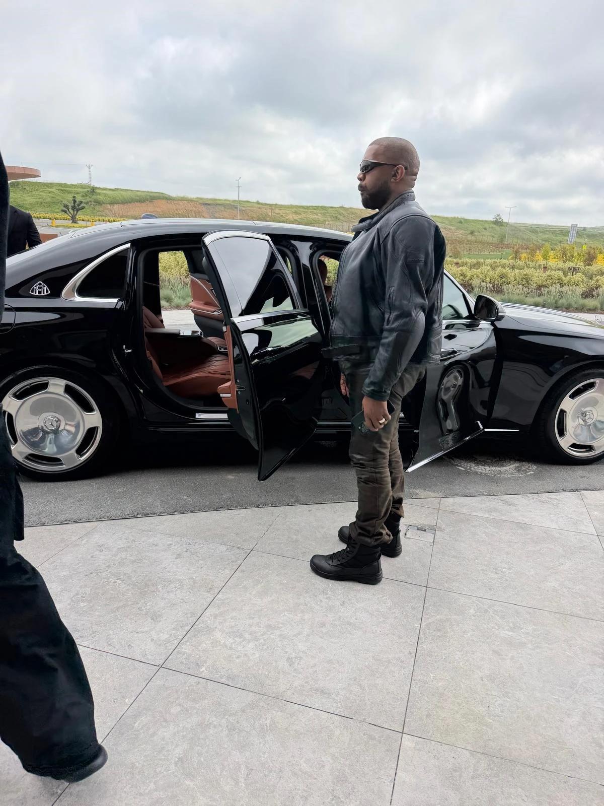 Kanye West konser için İstanbul'a geldi