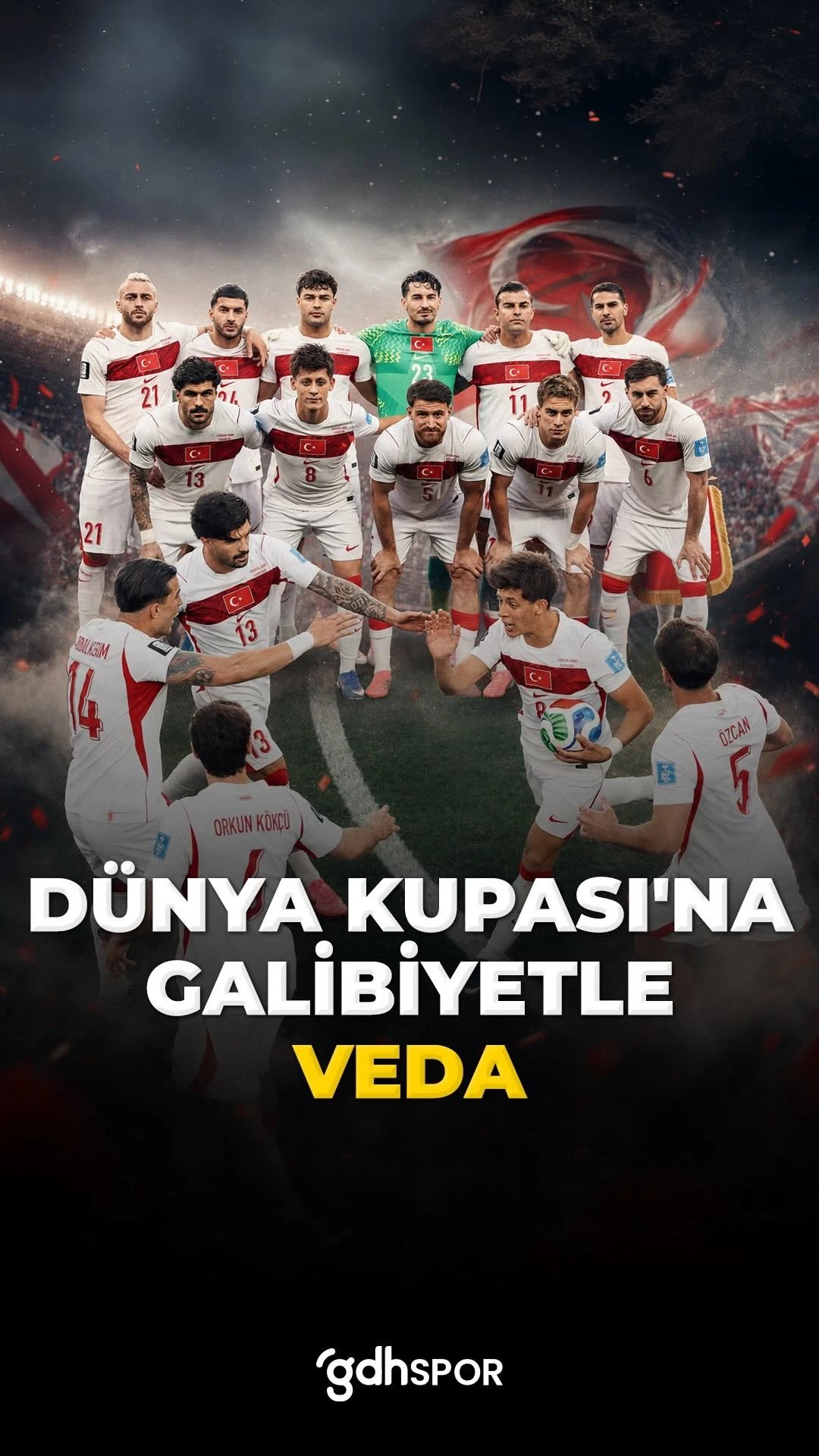 Dünya Kupası’na veda busesi...
