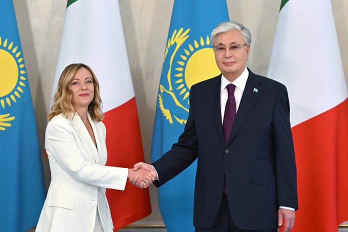 İtalya Başbakanı Giorgia Meloni'den Kazakistan'a üst düzey ziyaret