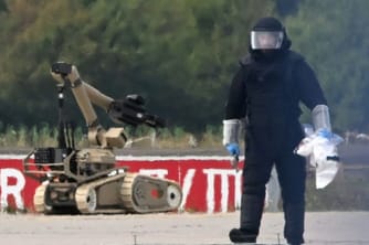 Bus Driver Grounds Explosive Drone at Leipzig Airport