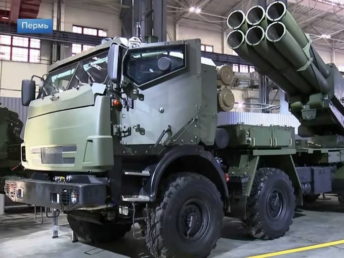 Rusya, Sarma 300 mm çok namlulu roketatarı hizmete alıyor