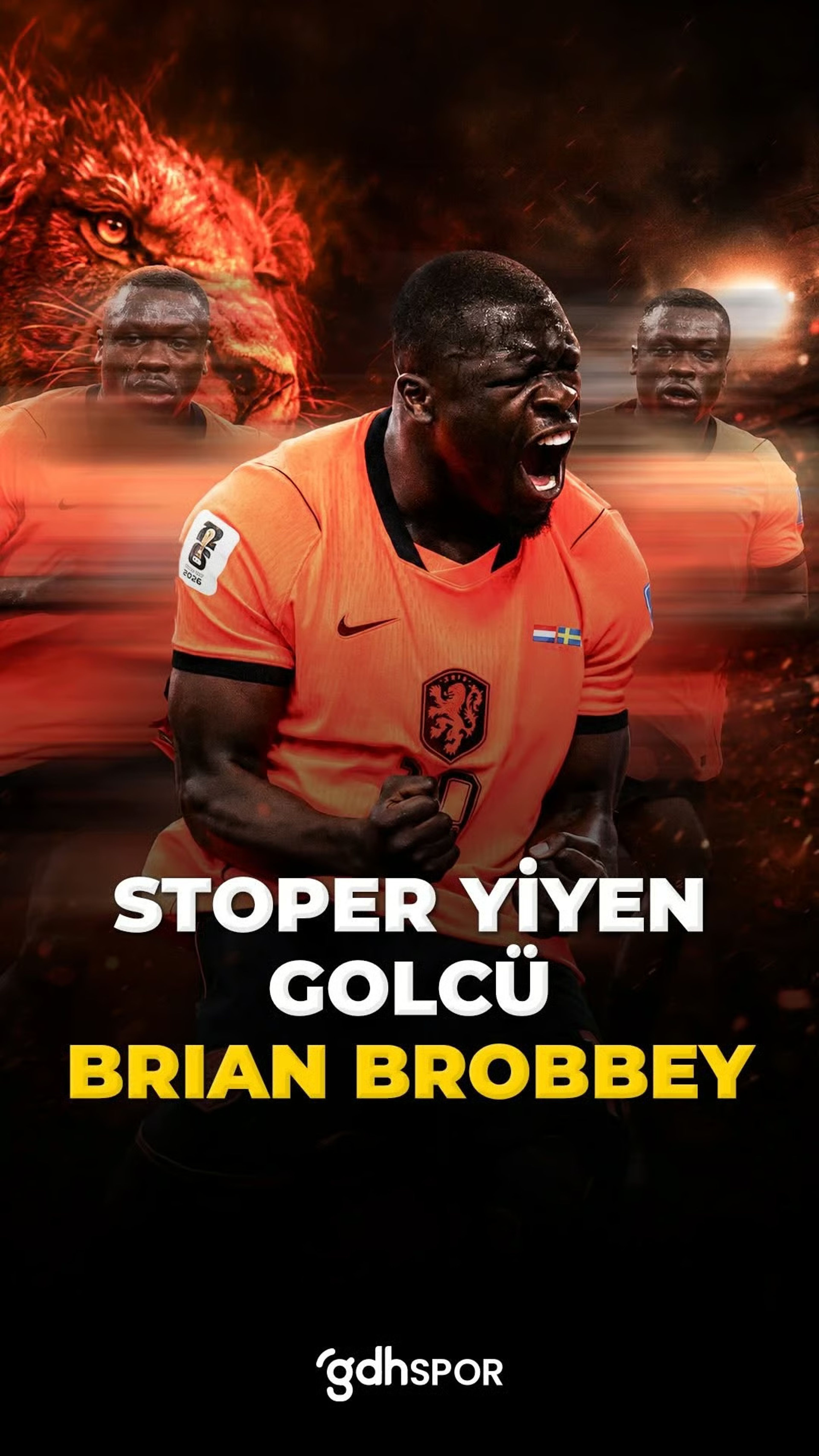 Stoper kabusu golcü: Brian Brobbey