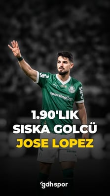 1.90’lık sıska golcü: José López