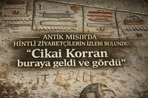 Antik Mısır mezarlarında Hintli ziyaretçilerin izleri bulundu