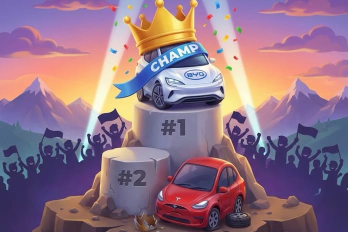 Elektrikli araç dünyasında devir teslim: Tesla küresel liderliği BYD’ye kaybetti