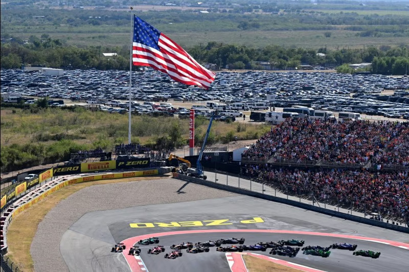 Teksas'ta Formula 1 rüzgarı