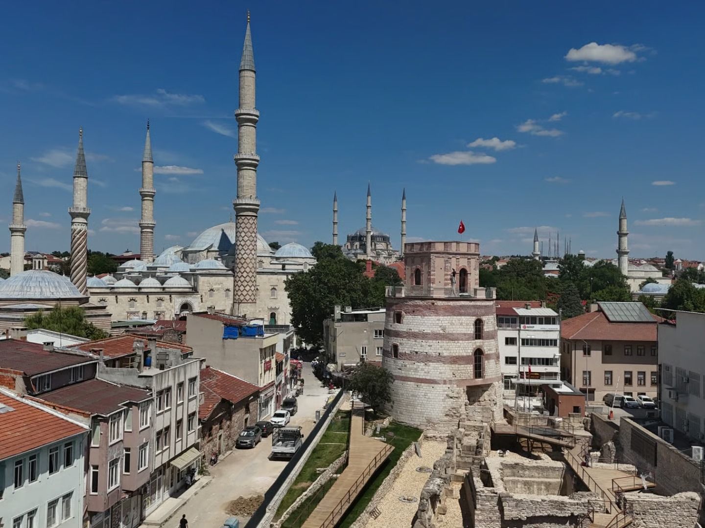Makedonya Kulesi yeniden Edirne'nin gözdesi olmaya hazırlanıyor