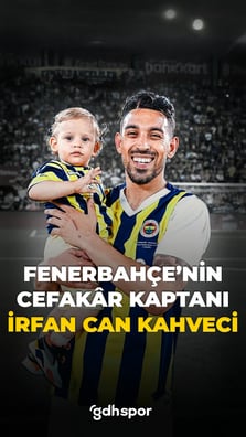 Fenerbahçe'de sadık kaptan: İrfan Can Kahveci