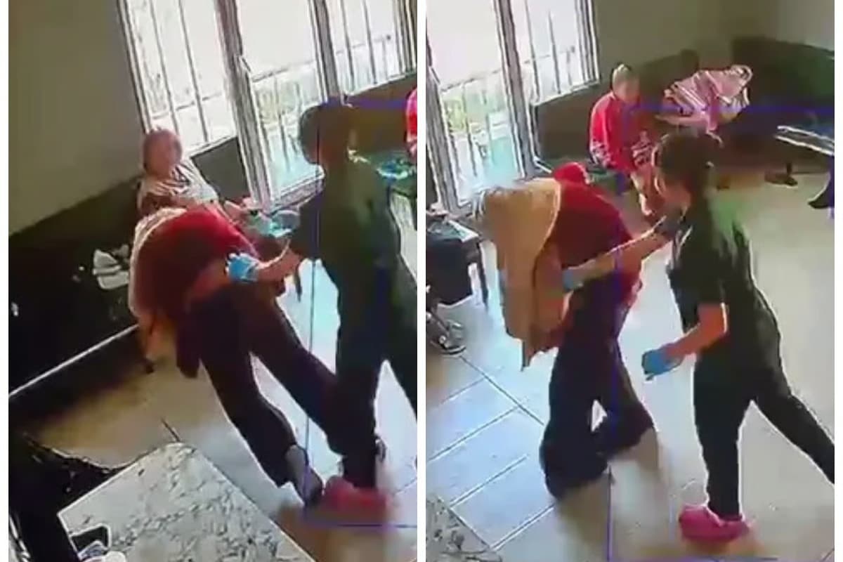 Yaşlı bakımevinde akılalmaz işkence görüntüleri infial yarattı! 