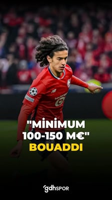 “Minimum 100-150 M€”: Ayyoub Bouaddi