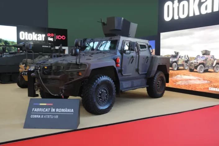 AB’de üretilen ilk Türk zırhlısı COBRA II oldu
