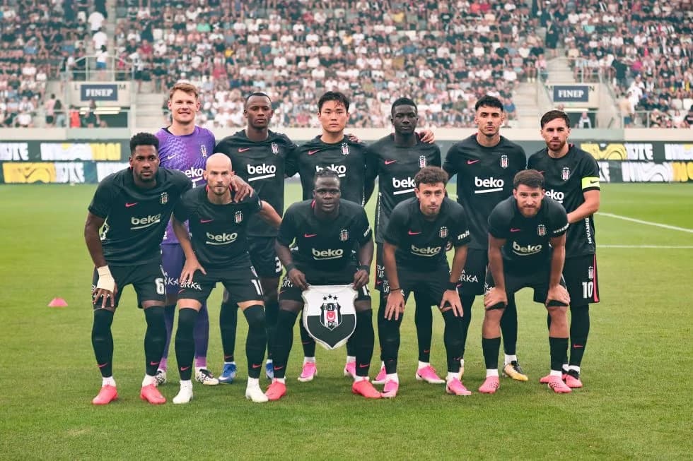 Beşiktaş 10 kişiyle avantajı kaptı