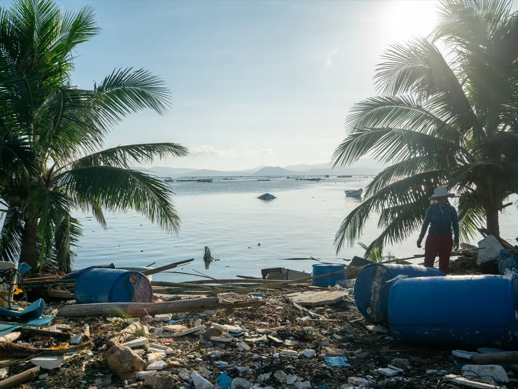 Kalmaegi Tayfunu Vietnam'ı vurdu