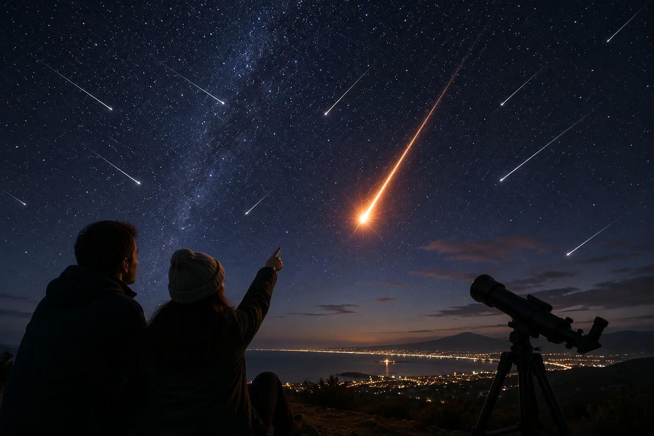 İki meteor yağmuru aynı gece! Türkiye'den izlenebilecek