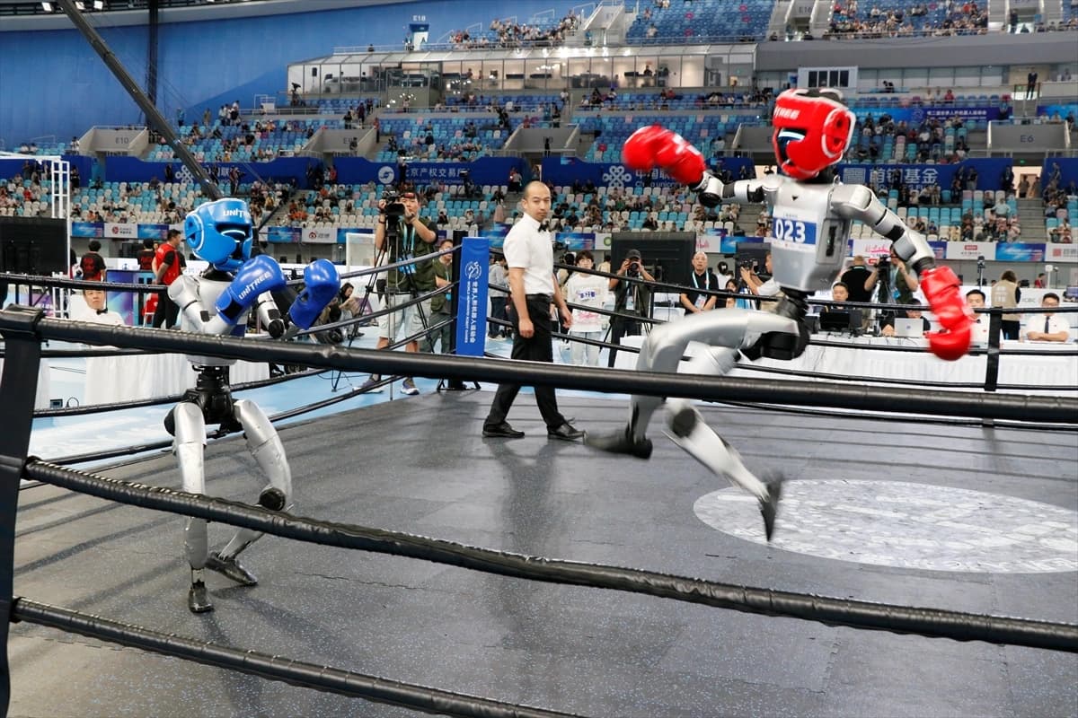 Robot Oyunları'nın final müsabakaları yapıldı