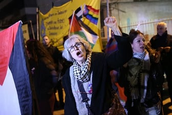 İsrail'in Eurovision'a katılımına protesto!