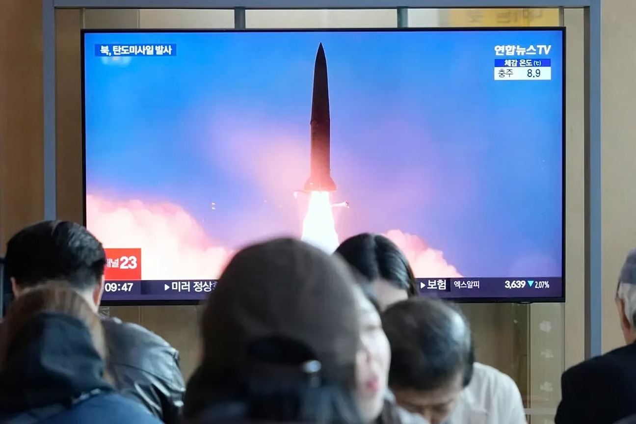 North Korea Conducts Ballistic Missile Test 
