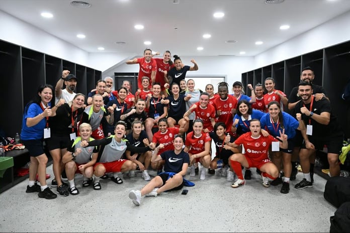 ABB FOMGET Kadın Futbol Takımı, Neftçi'yi devirerek UEFA Şampiyonlar Ligi elemelerinde finale yükseldi