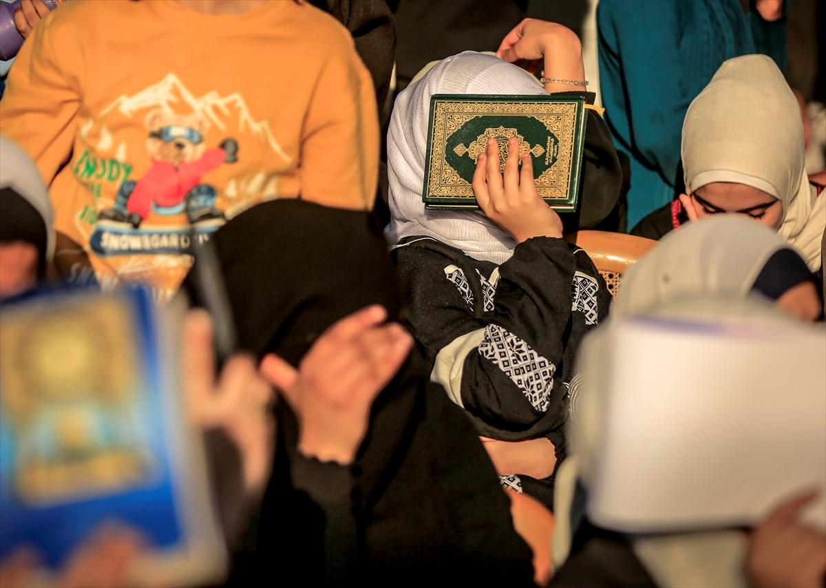 Gazze Şeridi’nde 500 hafız için icazet töreni düzenlendi