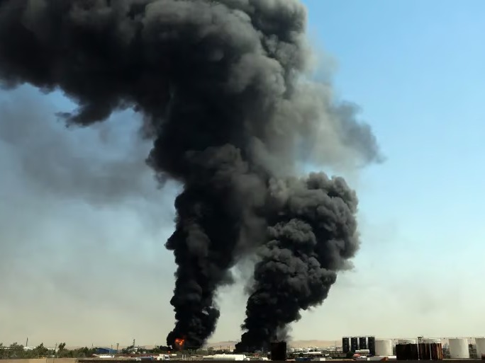 Drone Strikes Hit Erbil Airport And Oil Sites In Iraq